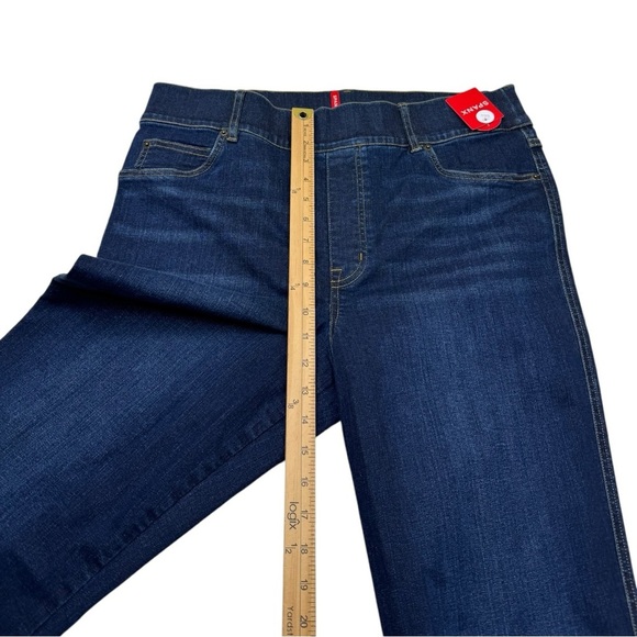 Spanx EveryWear Flare Midnight Shade High Rise Long Jeans - Picture 4 of 13